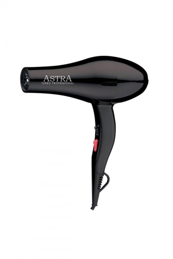 Astra 8818 Saç Kurutma Ve Fön Makinası 2400 Watt (siyah)