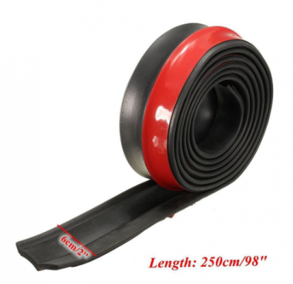 SAMURAİ Ez Lip Ön Lip Kauçuk Esnek Yumuşak 3M Yapışkanlı Ek 2.5 m - 3