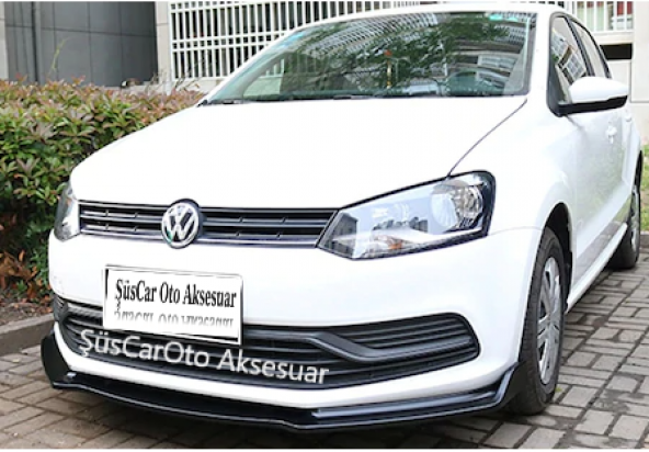 Polo 09-16 Arası Esnek 3 Parça ABS Lip Piano Black Flaplı Kanatlı - 3