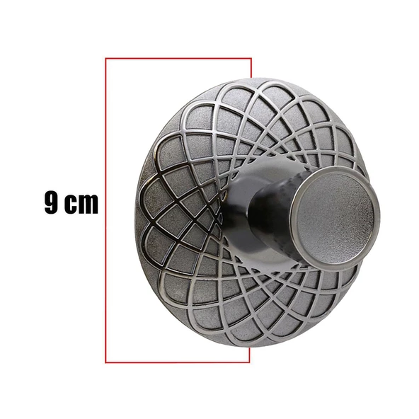 Dinar Çekmece Dolap Dolabı Kapak Kulpu Kulpları Kulbu 32 Mm Füme Metal Kulp Mobilya Mutfak - Resim 4
