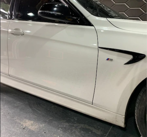 Üniversal Piano Black Çamurluk Venti Izgarası Sağ Sol 2 Adet - 2