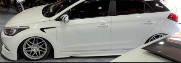 Üniversal Piano Black Çamurluk Venti Izgarası Sağ Sol 2 Adet - 3