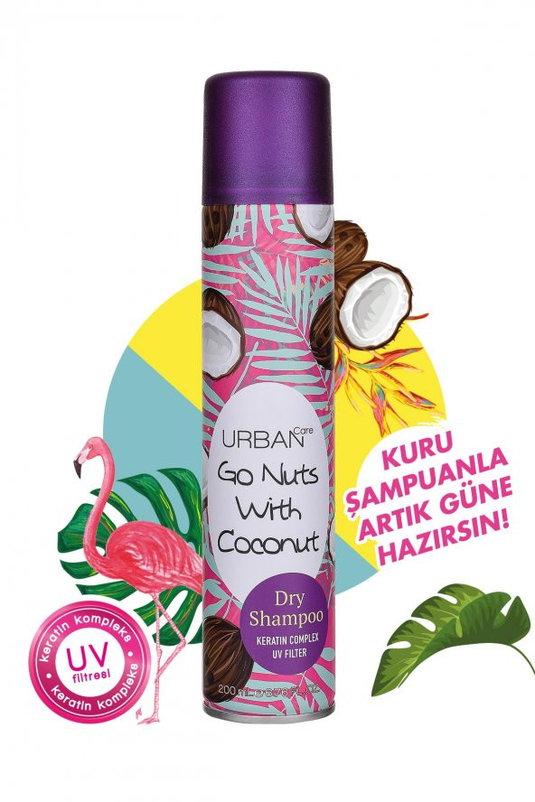 Urban Care Hindistan Cevizi Kokulu Hacimlendirici Kuru Şampuan  +uv Korumalı - 200 Ml