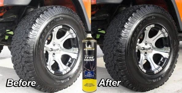 Michelin MC31432 520ml Lastik Parlatıcı Sprey - Resim 5