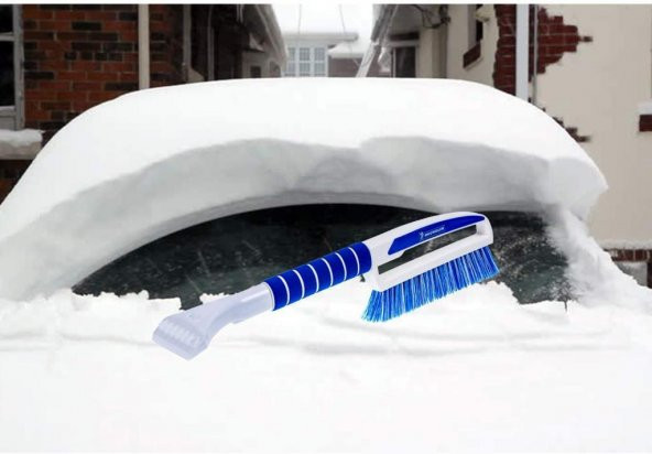 Michelin MC6466 3’ü Bir Arada Kar Fırçası ve Buz Kazıyıcı, Silecek Temizleyici - 12
