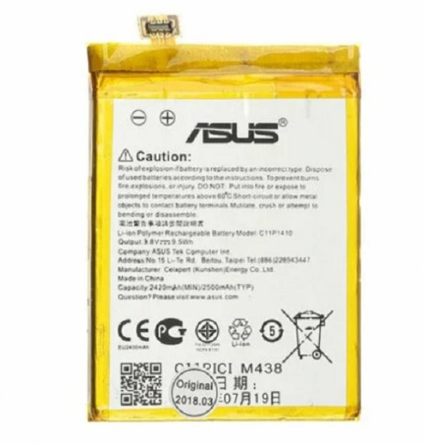 Kdr-1 Asus Zenfone 5 Lite C11P1410 Pil Batarya