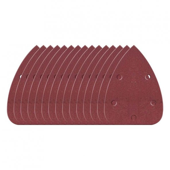 WORX WA2000 140x90mm 60, 80, 120 Kum, 15 Parça Cırtlı Universal Mouse Zımpara Kâğıdı Seti - 2