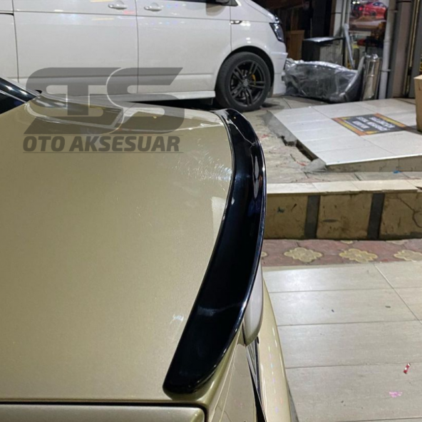 Bmw E46 1998-2005 Bagaj Üstü Slim Spoiler Piano Black Parlak Siyah