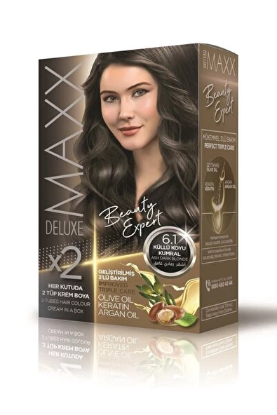 MAXX DELUXE Beauty Expert  2 li  Paket Saç Boyası - 3