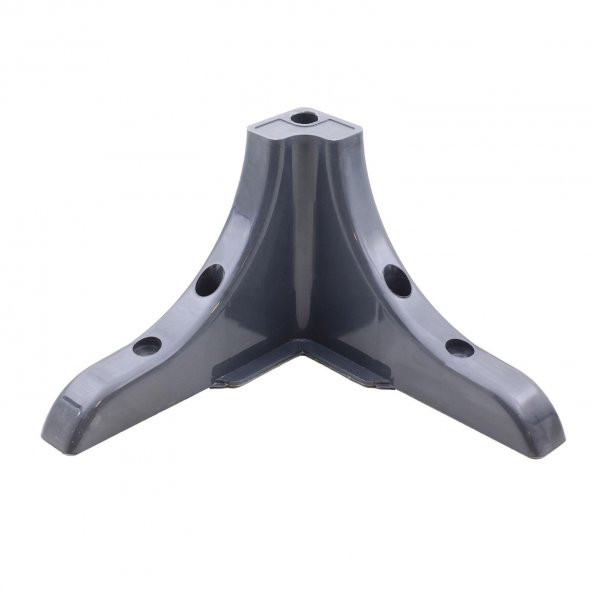 Mobilya Kanepe Sehpa Puf Koltuk Ayağı 10 cm Antrasit Baza Ayak (4 ADET) - 4