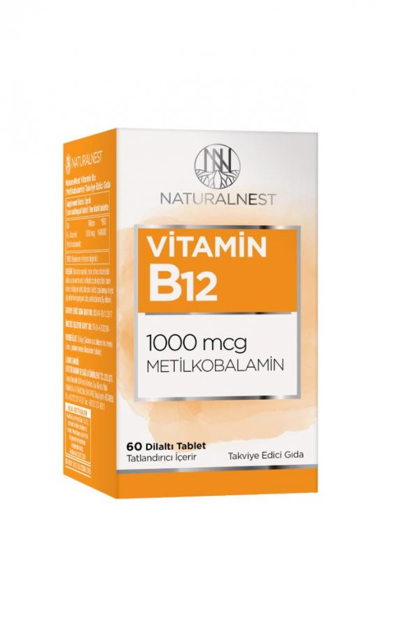 NATURALNEST VITAMIN B12 60 TABLET