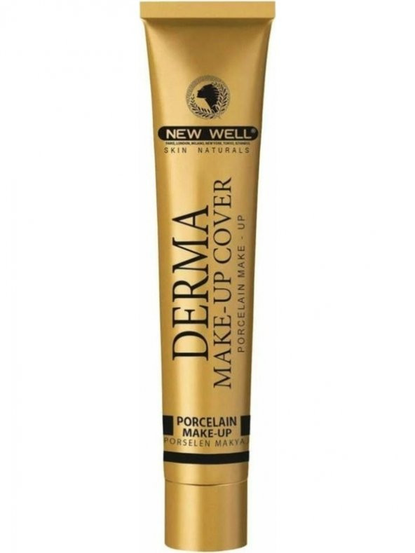 New Well Derma Makeup Cover Yoğun Kapatıcı Fondöten - 04