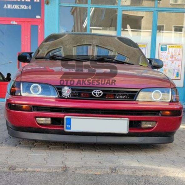 Sts Oto Aksesuar Toyota Corolla Efsane Kasa Lip Üniversal 2 Parça Astra H Tipi Esnek Tampon eki