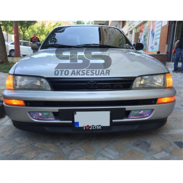 Sts Oto Aksesuar Toyota Corolla Efsane Kasa Lip Üniversal 2 Parça Astra H Tipi Esnek Tampon eki - 7