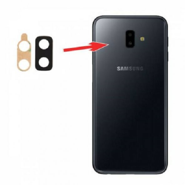 KDR Samsung Galaxy J610 J6 Plus-2018 Arka Kamera Camı Lens