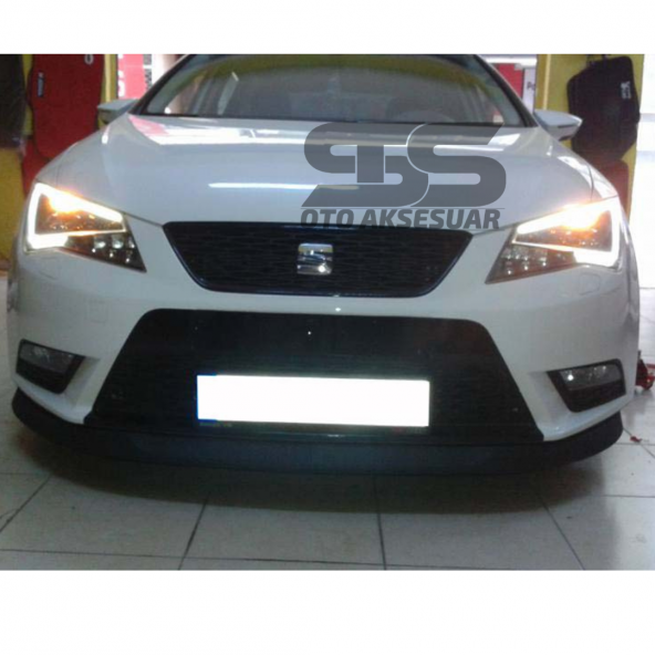 Sts Oto Aksesuar Seat Leon Lip Üniversal 2 Parça Astra H Tipi Kırılmaz Tampon eki - 3