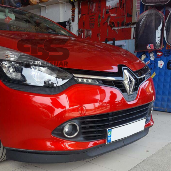 Sts Oto Aksesuar Renault Clio 4 Lip Üniversal 2 Parça Astra H Tipi Esnek Tampon eki - 4