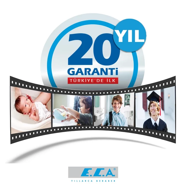 Eca Niobe Kuğu Borulu Lavabo Bataryası 102188054 - 3