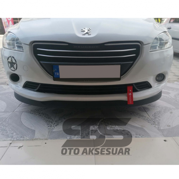 Sts Oto Aksesuar Peugeot 301 Lip Üniversal 2 Parça Astra H Tipi Esnek Tampon Eki - 6