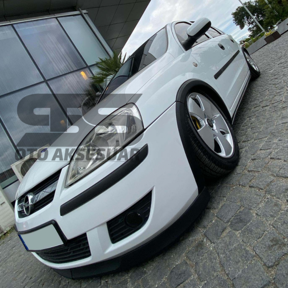 Sts Oto Aksesuar Opel Corsa C Lip Üniversal 2 Parça Astra H Tipi Esnek Tampon eki - 3