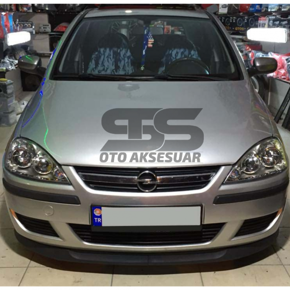 Sts Oto Aksesuar Opel Corsa C Lip Üniversal 2 Parça Astra H Tipi Esnek Tampon eki - 4