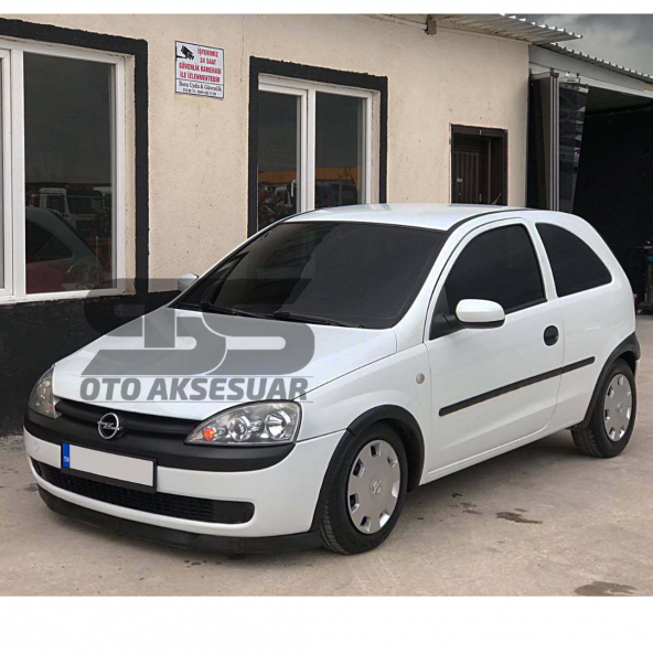 Sts Oto Aksesuar Opel Corsa C Lip Üniversal 2 Parça Astra H Tipi Esnek Tampon eki - 7