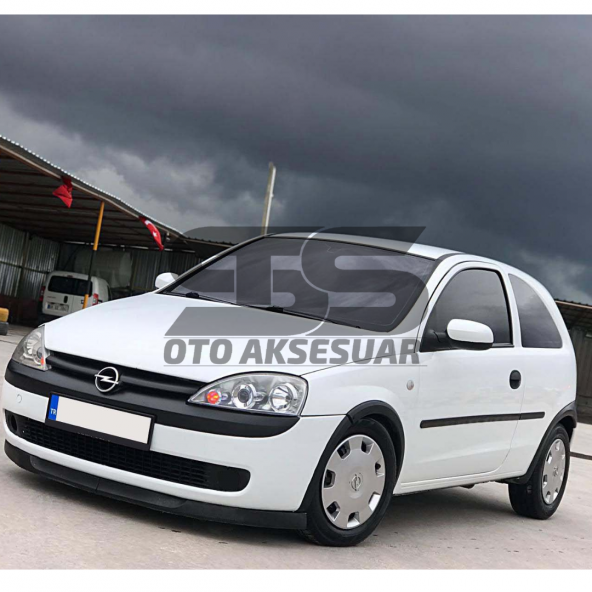 Sts Oto Aksesuar Opel Corsa C Lip Üniversal 2 Parça Astra H Tipi Esnek Tampon eki - 8