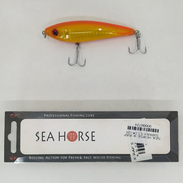 Sea Horse X-Rap Subwalk 9.5cm L09 25gr Yapay Balık 000319 - 4