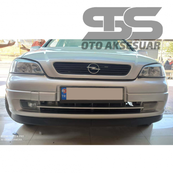 Sts Oto Aksesuar Opel Astra G Lip Üniversal 2 Parça Astra H Tipi Esnek Tampon eki - 4