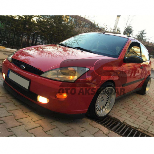 Sts Oto Aksesuar Ford Focus 1 Lip Üniversal 2 Parça Astra H Tipi Kırılmaz Tampon eki - 5