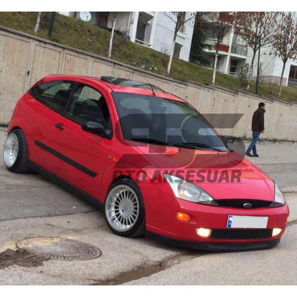 Sts Oto Aksesuar Ford Focus 1 Lip Üniversal 2 Parça Astra H Tipi Kırılmaz Tampon eki - 7