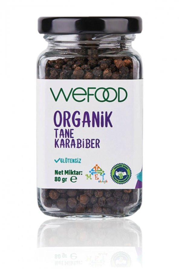 Organik Tane Karabiber 80 gr