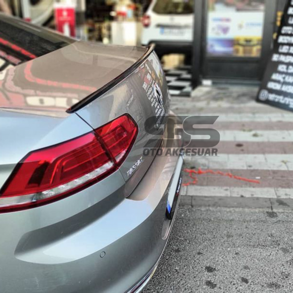 Sts Oto Aksesuar Volkswagen Passat B7 Bagaj Üstü Black Piano Spoiler - 6