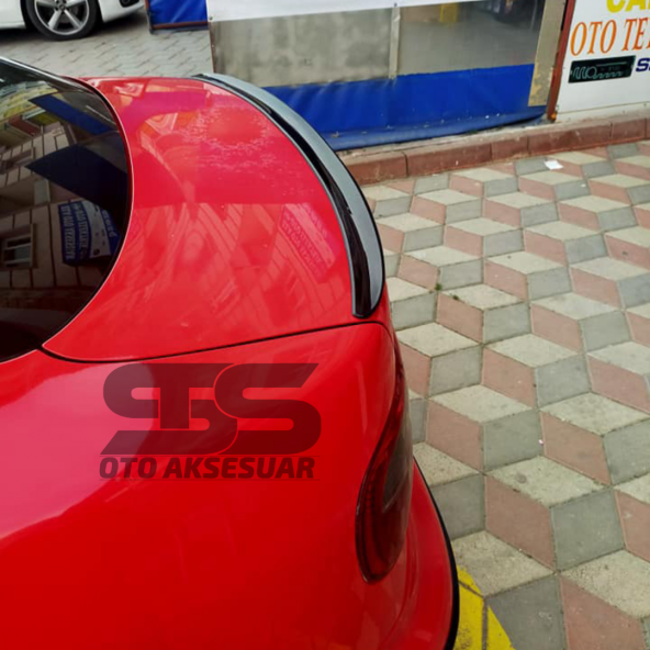 Sts Oto Aksesuar Seat Toledo Bagaj Üstü Spoiler Bagaj Çıtası Piano Black - 2