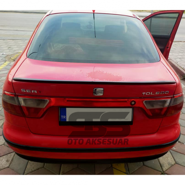 Sts Oto Aksesuar Seat Toledo Bagaj Üstü Spoiler Bagaj Çıtası Piano Black - 4