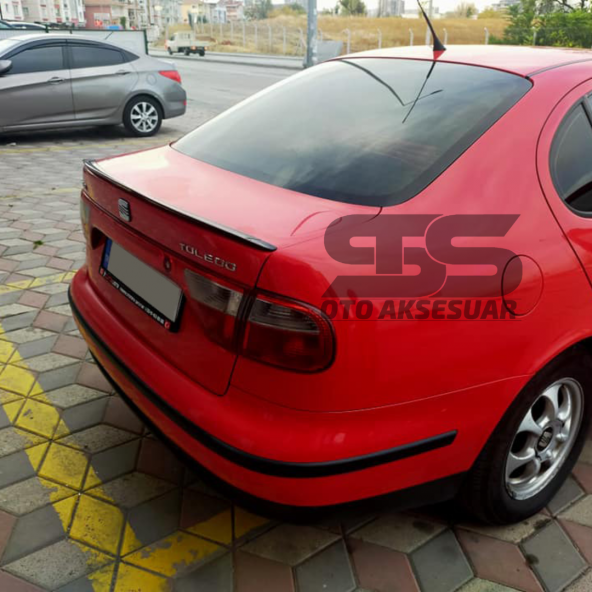 Sts Oto Aksesuar Seat Toledo Bagaj Üstü Spoiler Bagaj Çıtası Piano Black - 5
