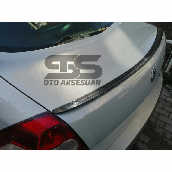Sts Oto Aksesuar Renault Megane 2 Sedan Bagaj Üstü Spoiler Bagaj Çıtası Piano Black - 6