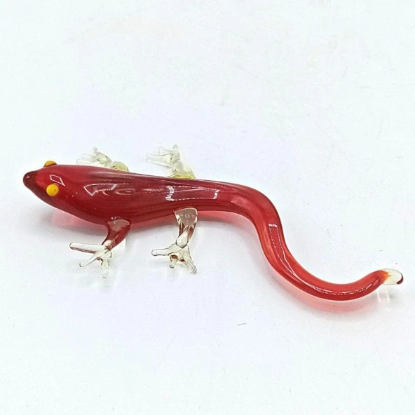 Murano Cam Geko El Yapımı Gecko No.10 - Resim 5