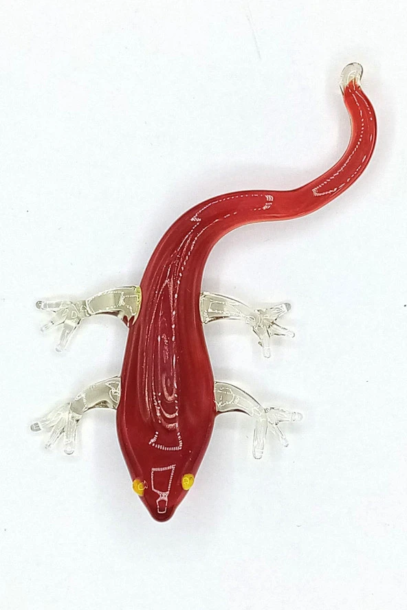 Murano Cam Geko El Yapımı Gecko No.10 - Resim 7