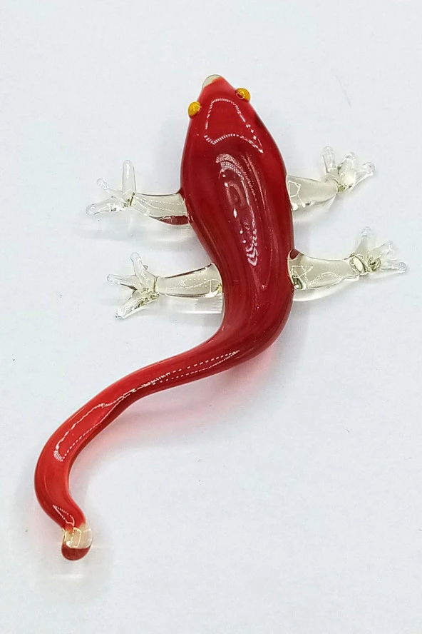Murano Cam Geko El Yapımı Gecko No.10 - Resim 8