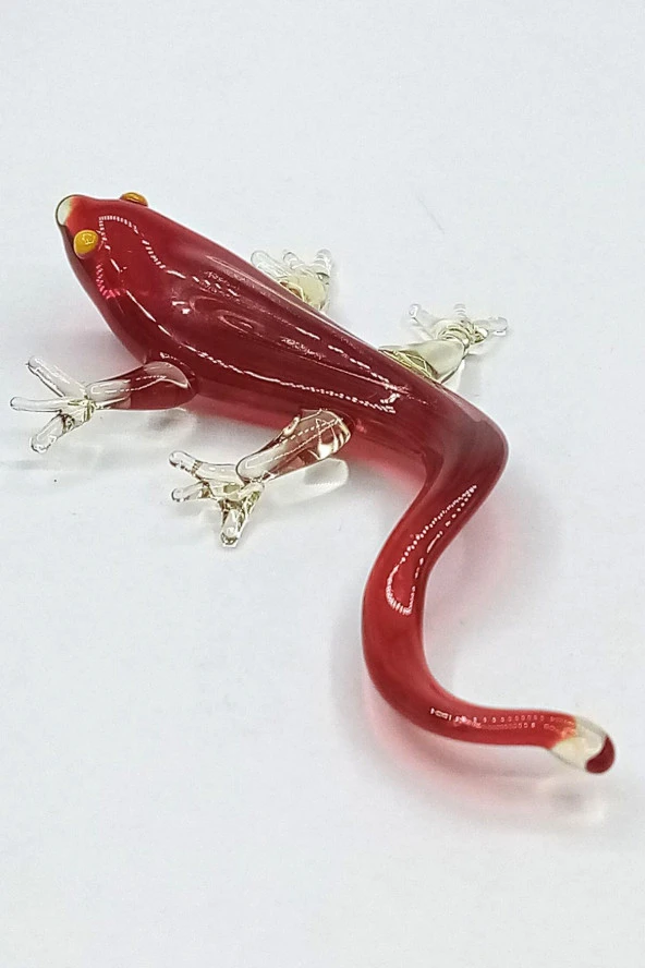Murano Cam Geko El Yapımı Gecko No.10 - Resim 12