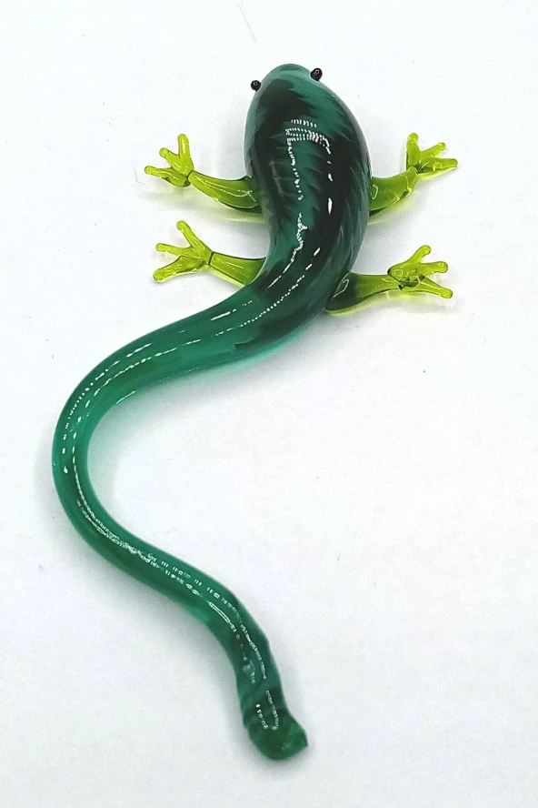 Murano Cam Geko El Yapımı Gecko No.11 - Resim 7