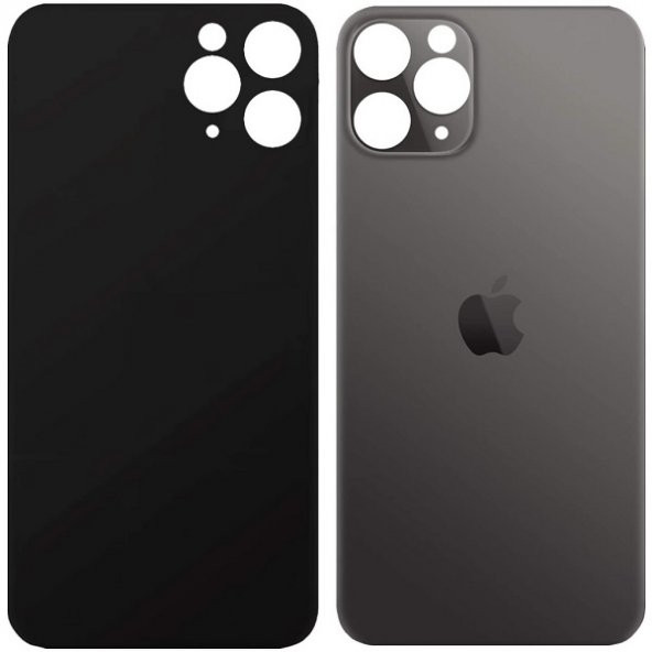 Kdr iPhone 11 PRO Max Batarya Pil Kapağı Lazer Kesim - 1