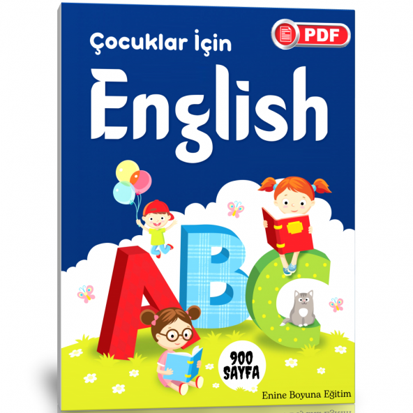 Çocuklar İçin İngilizce Eğitim Seti (900 Sayfalık PDF)