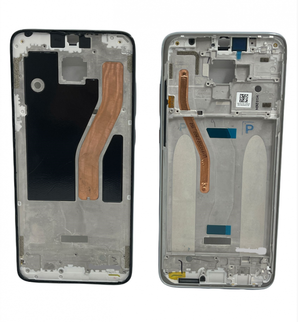 Kdr Xiaomi Redmi Note 8 Pro Orta Kasa Ekran Çıtası Beyaz Tek Hat