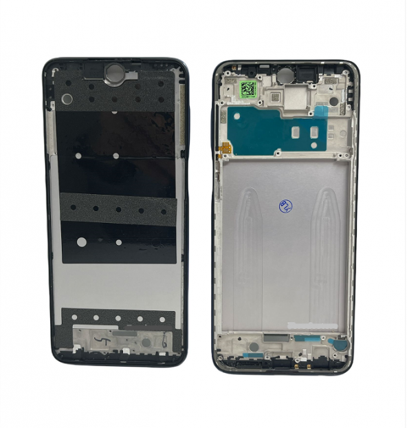 Kdr Xiaomi Redmi Note 9 Pro Orta Kasa Ekran Çıtası Siyah