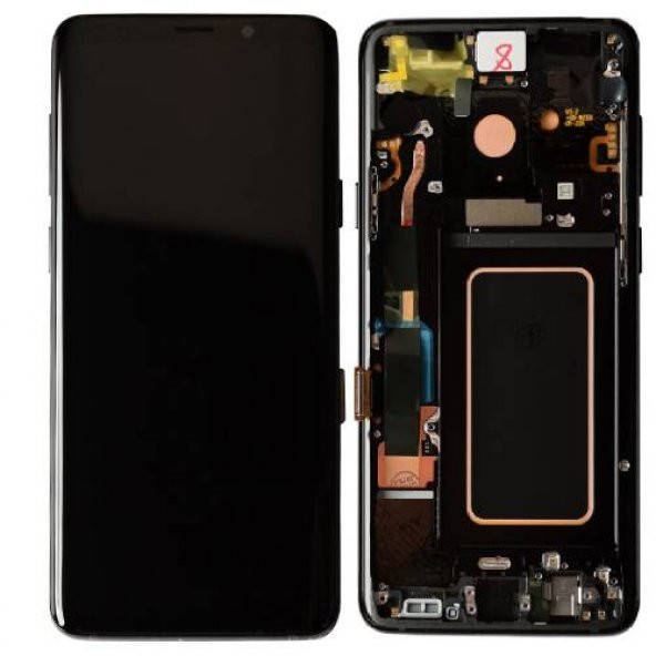 KDR Samsung Galaxy S9 Plus ( SM-G965F ) Servis Orjinali Lcd Dokunmatik Ekran Mavi - 1