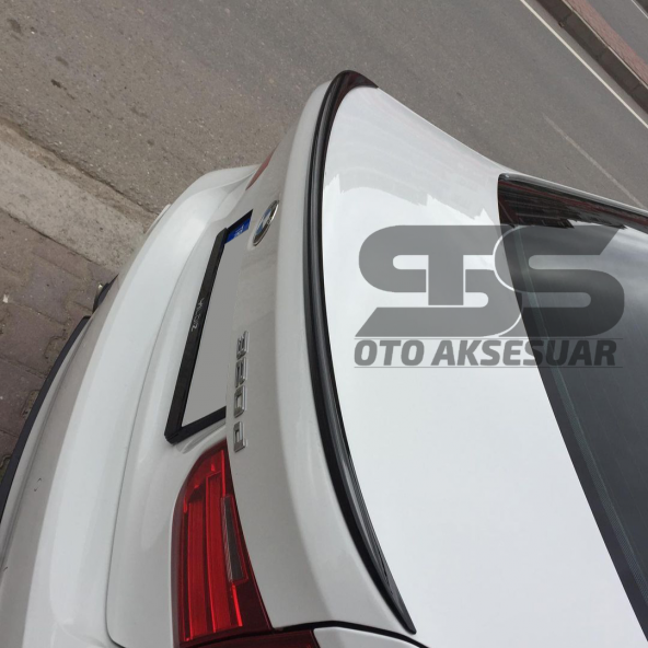 Sts Oto Aksesuar Bmw F30 318 320 325 330 Bagaj Üstü Spoiler Piano Black - 7