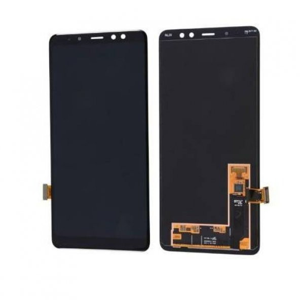 Kdr Samsung Galaxy A8 2018 SM-A530F Lcd Ekran Dokunmatik Revize Siyah - 1