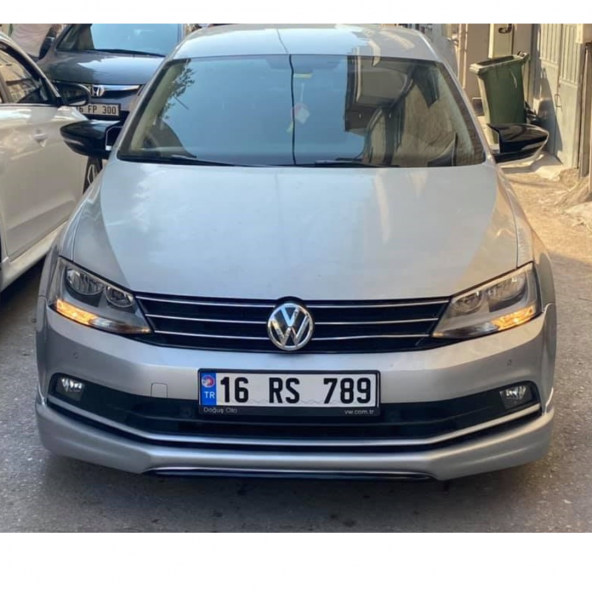 Sts Oto Aksesuar  Jetta Mk6 2011 Sonrası Batman Yarasa Ayna Kapağı Piano Black Abs Plastik - 2